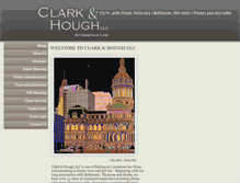 Tablet Screenshot of clarkhough.com